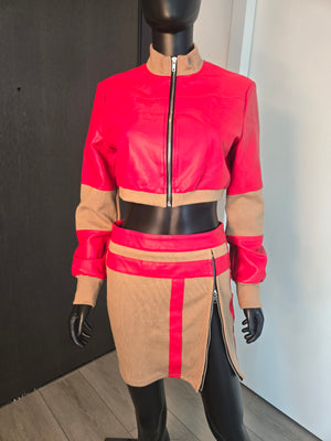 CUTE!!! SKIRT & JACKET MEDIUM