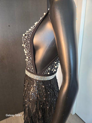 Sexy! Party Dress Black Medium