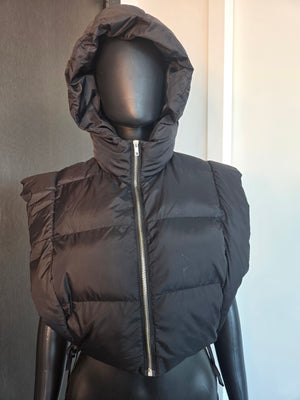 Sleeveless Jacket Black size Small