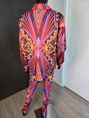 Multi-Color Pant Set, size Small