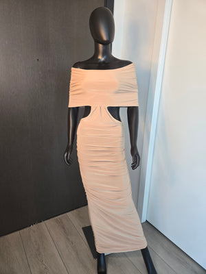 NEW!!! BEIGE DRESS MEDIUM
