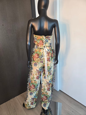 FLORAL PRINT PANT SET