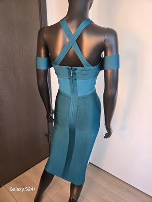 Cute!!! Teal Dress XSmall