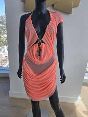 NEW! Dress/Cover Up Coral Medium