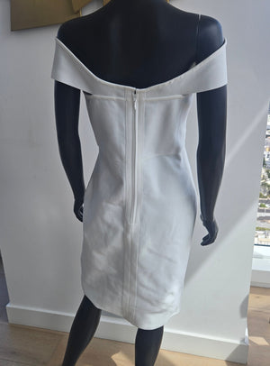 White Dress Off The Shoulder Medium