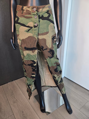 Camouflage Skirt only, Size Medium