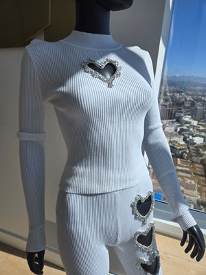 NEW!!! WHITE TWO PIECE MEDIUM