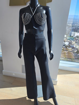 BEAUTIFUL! BLACK TWO PIECE MEDIUM