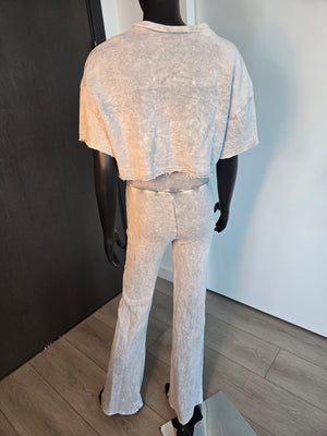 Cute Gray Pant Set, size Medium