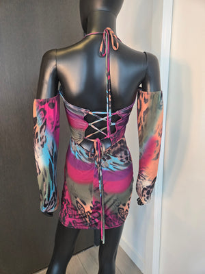 NEW!!! MULTI-COLOR DRESS MEDIUM