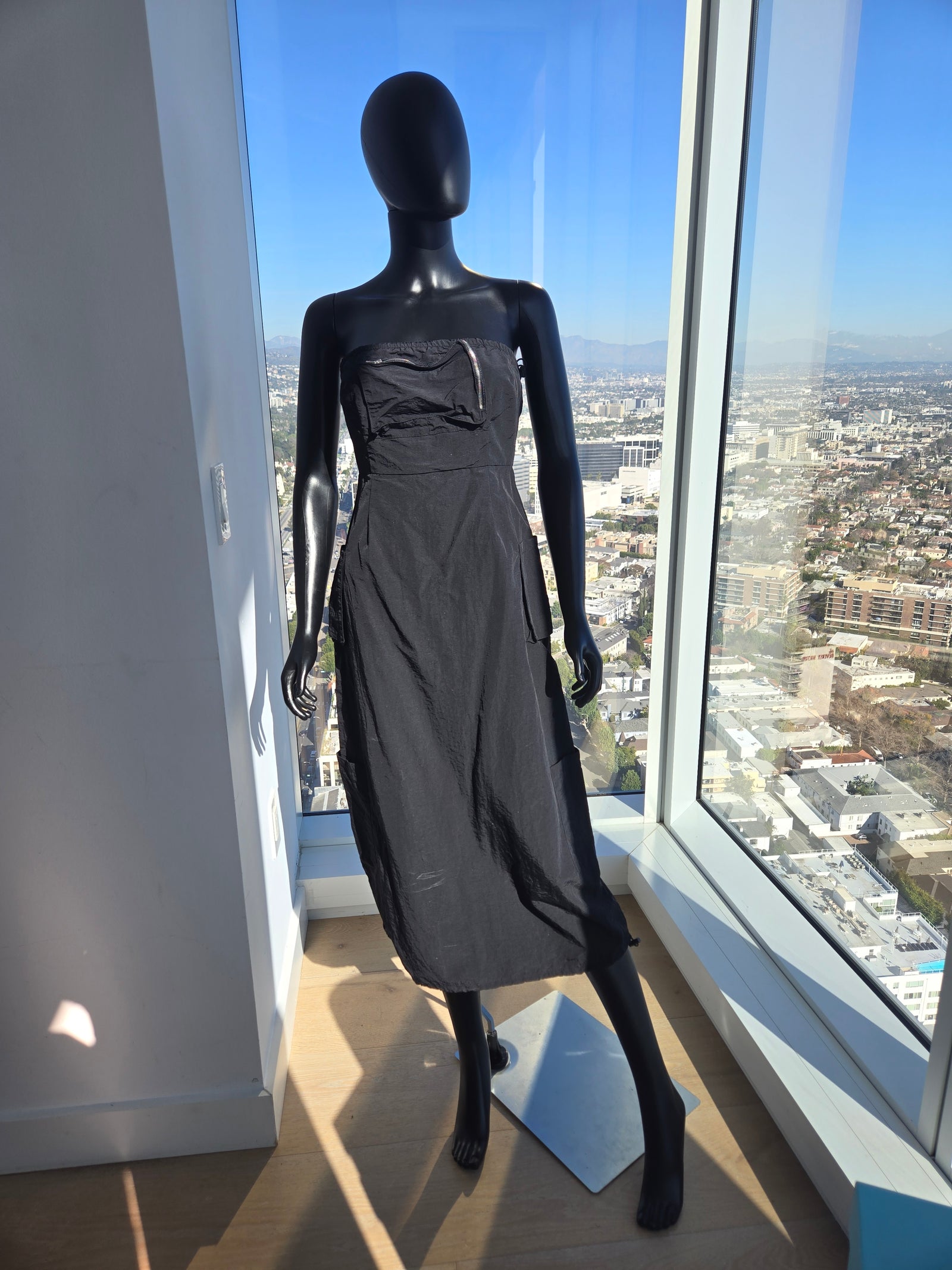 Black Strapless Dress