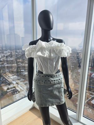 White Top, Size Medium, New