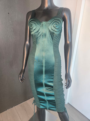 CUTE!!! GREEN DRESS SMALL