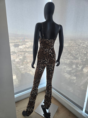 LEOPARD PRINT JUMPSIUT MEDIUM
