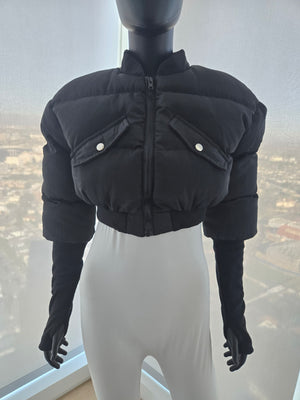 BLACK JACKET ONLY MEDIUM