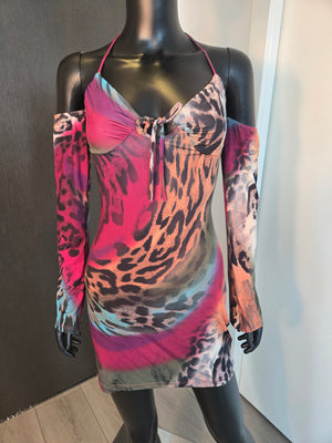 NEW!!! MULTI-COLOR DRESS MEDIUM