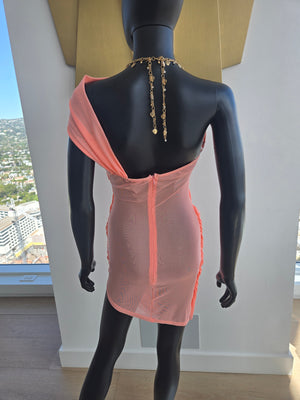 NEW! Dress/Cover Up Coral Medium