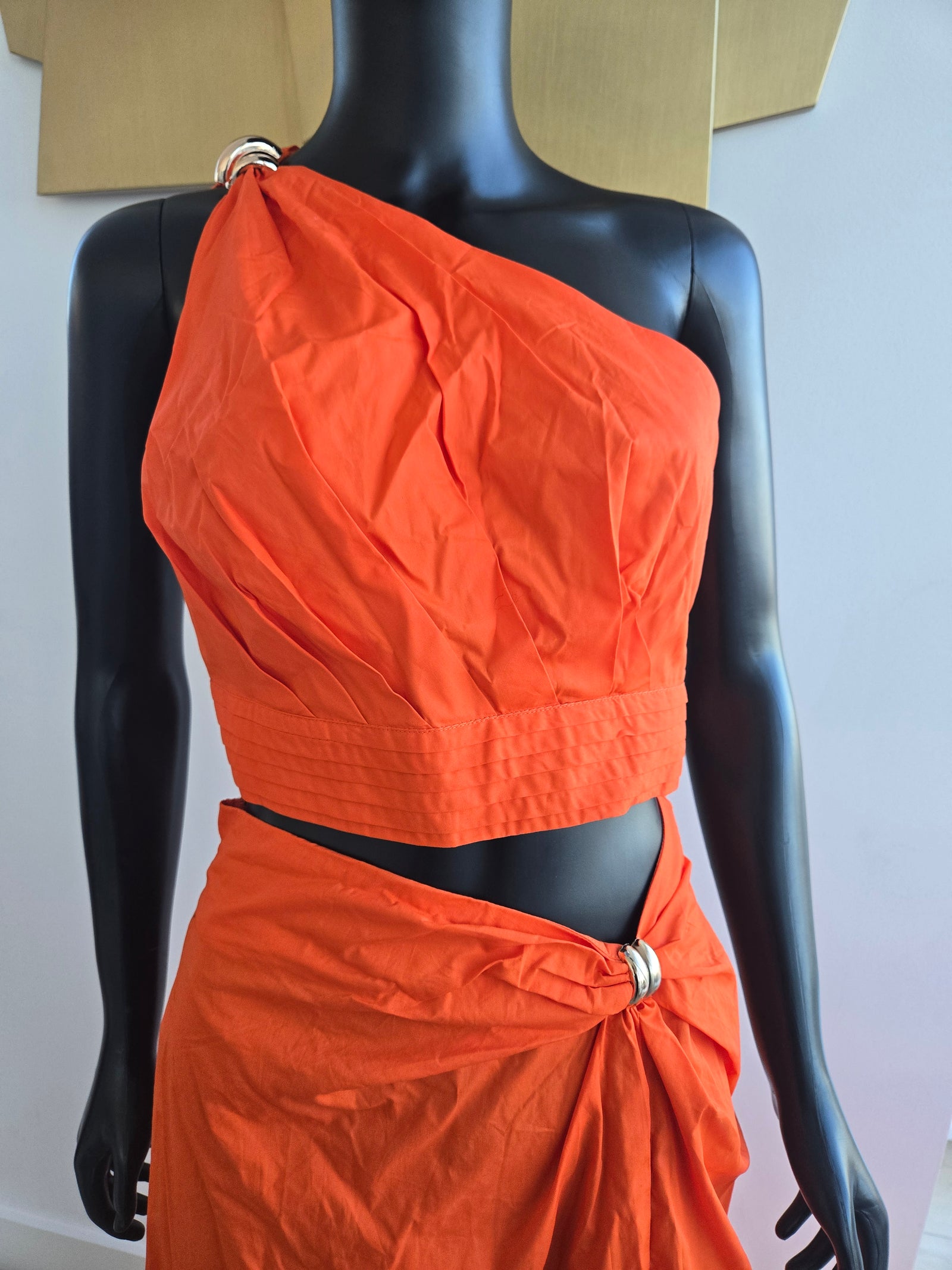 New!!! Orange Two Piece Medium