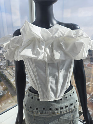 White Top, Size Medium, New