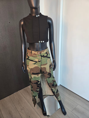 Camouflage Skirt only, Size Medium