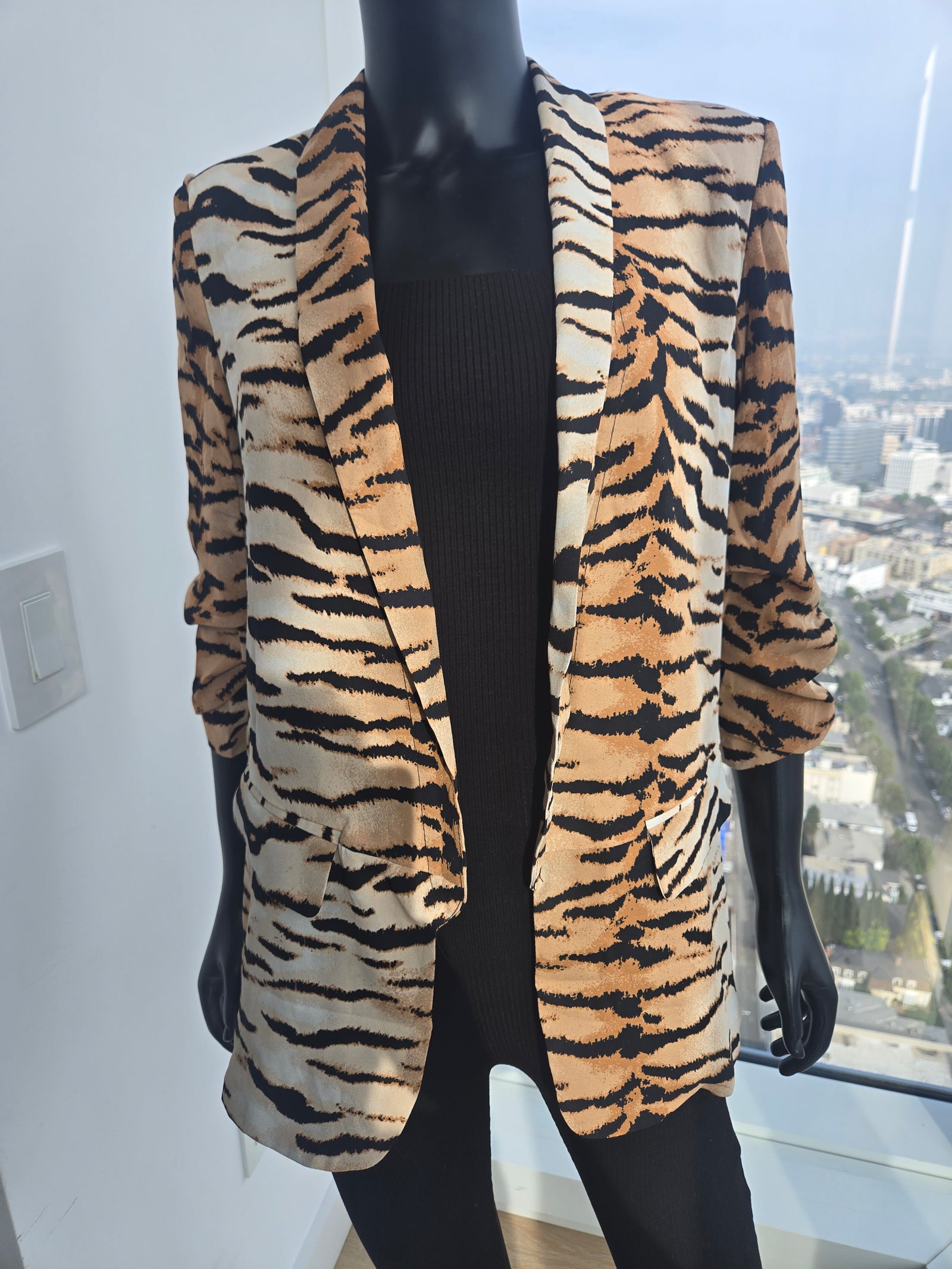 Tiger Print Jacket (Top Only), New