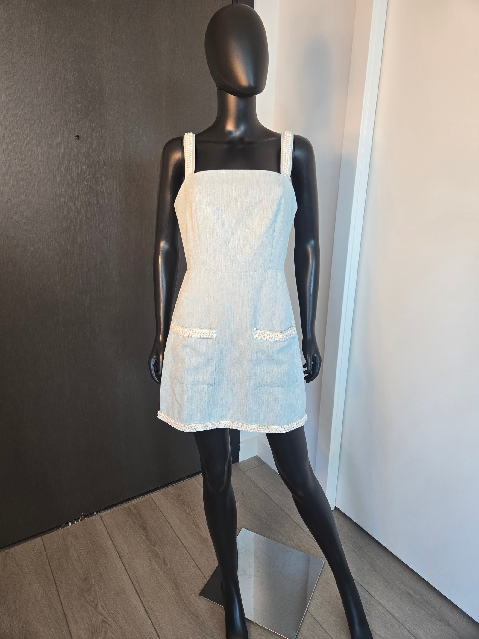 NEW!!! BLUE DENIM DRESS MEDIUM