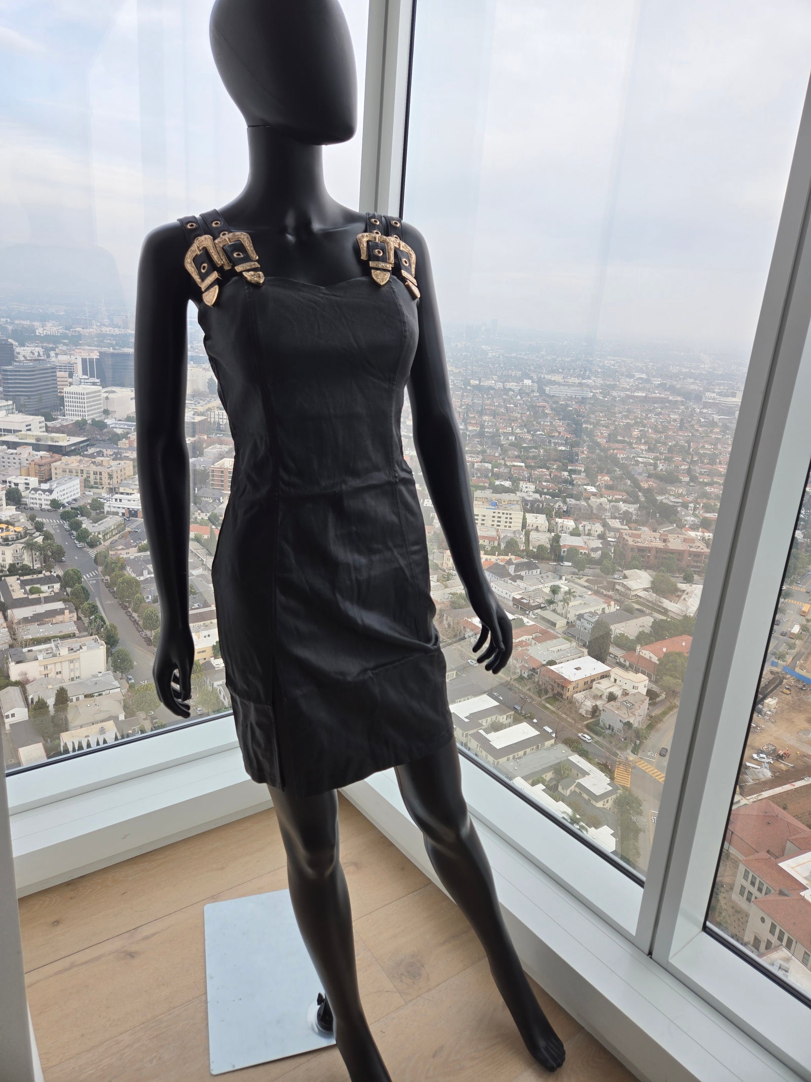 Black Strap Dress, New