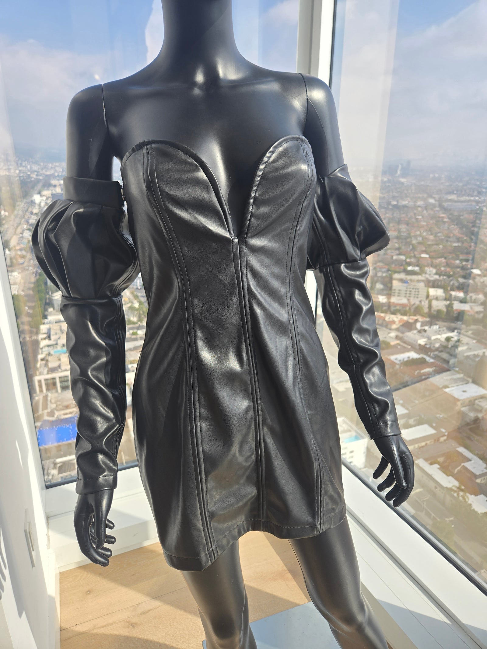 Black Topless Dress, Size Medium, New