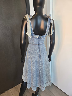 NEW!!! BLUE DENIM DRESS MEDIUM