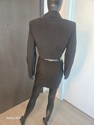 BEAUTIFUL!!! BLACK SKIRT SUIT MEDIUM