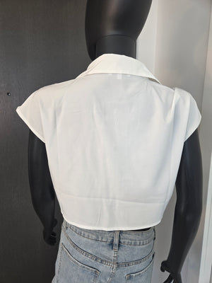 WHITE TOP ONLY MEDIUM