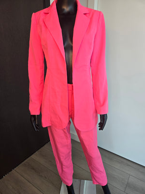 New!! Pink Pant Suit, Medium