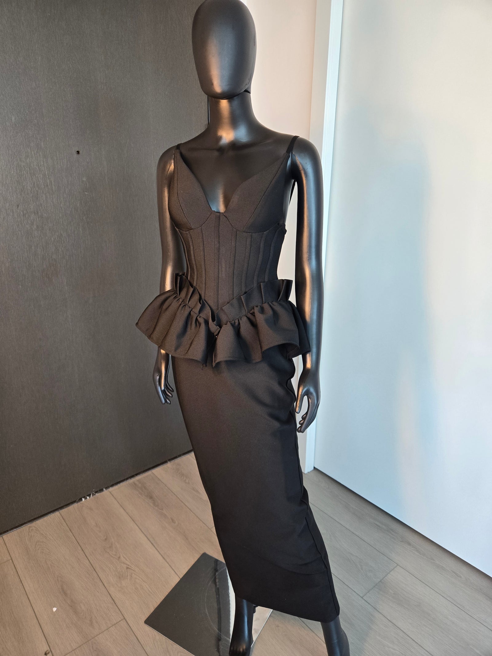 New! Black Maxi Dress size Medium