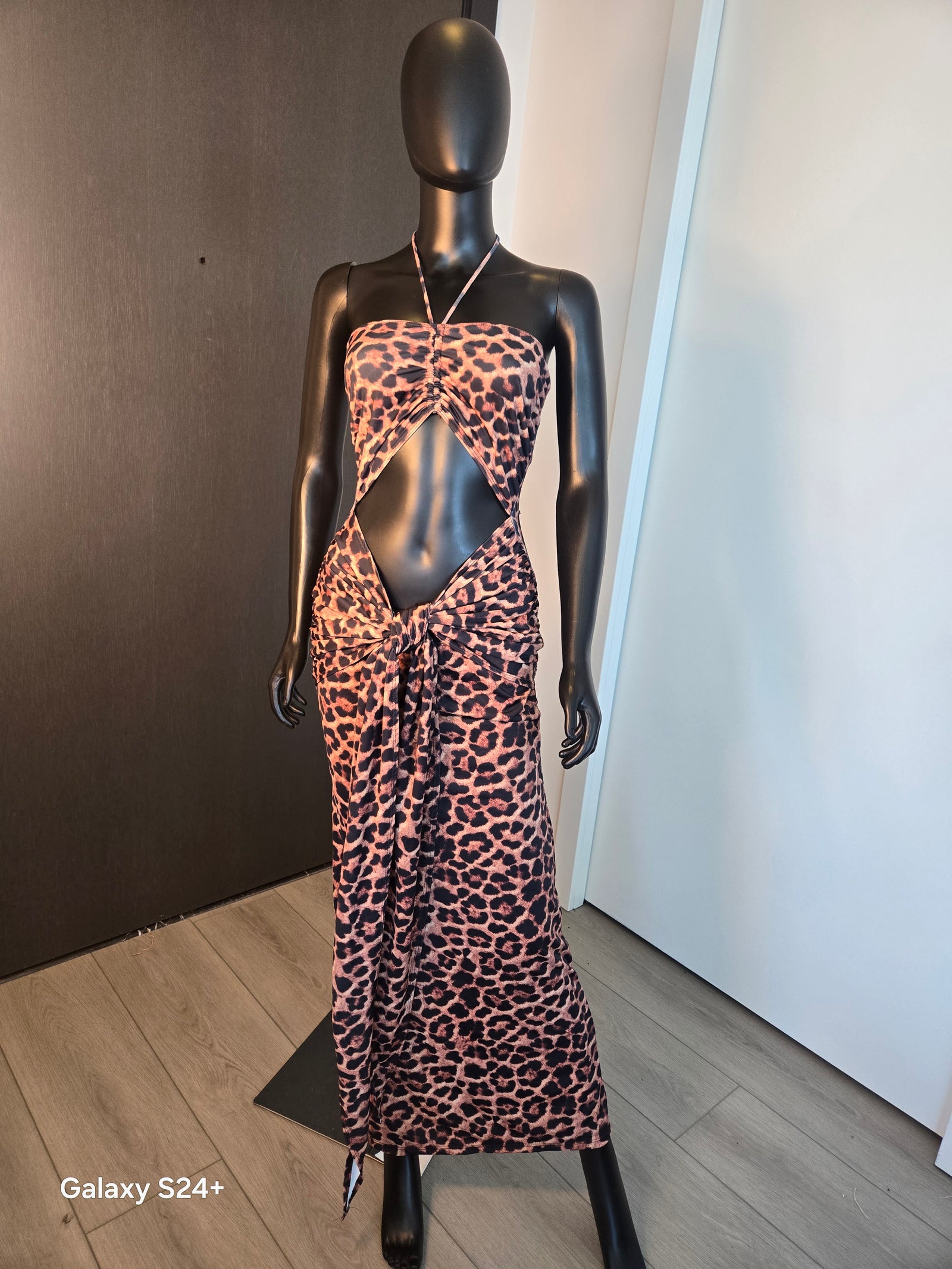 Cute!! Animal Print Dress Medium
