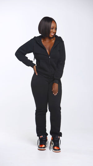 TWO PIECE JOGGER FIT (BLACK) Small-XL