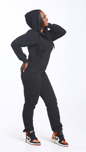 TWO PIECE JOGGER FIT (BLACK) Small-XL