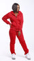 TWO PIECE JOGGER FIT (RED) Small-XL