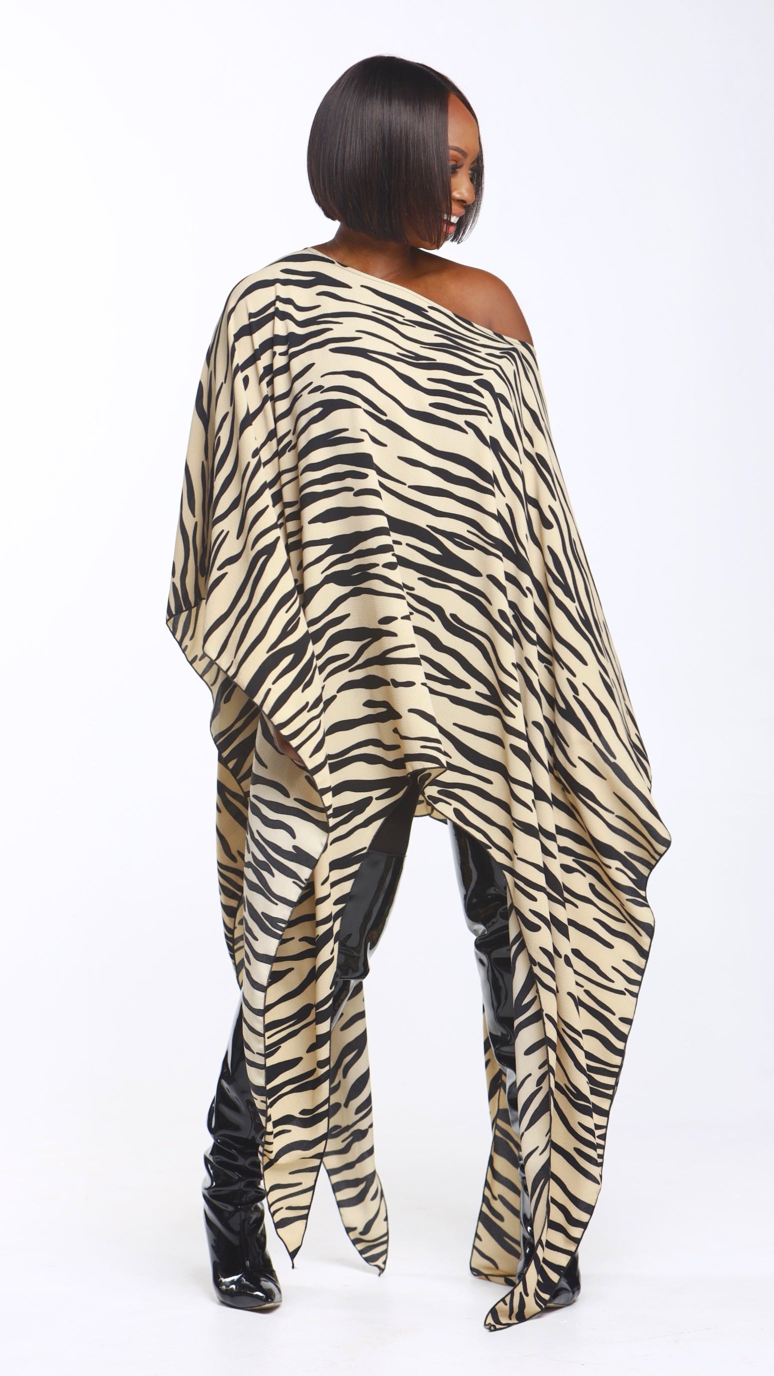 Zebra Print Shirt (One Size Fits All)