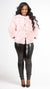 Faux Fur Pink Plush Coat